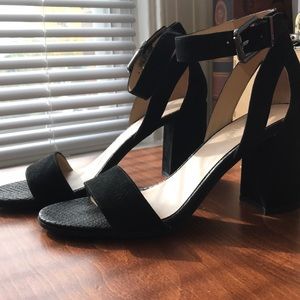 Franco Sarto Black Heels